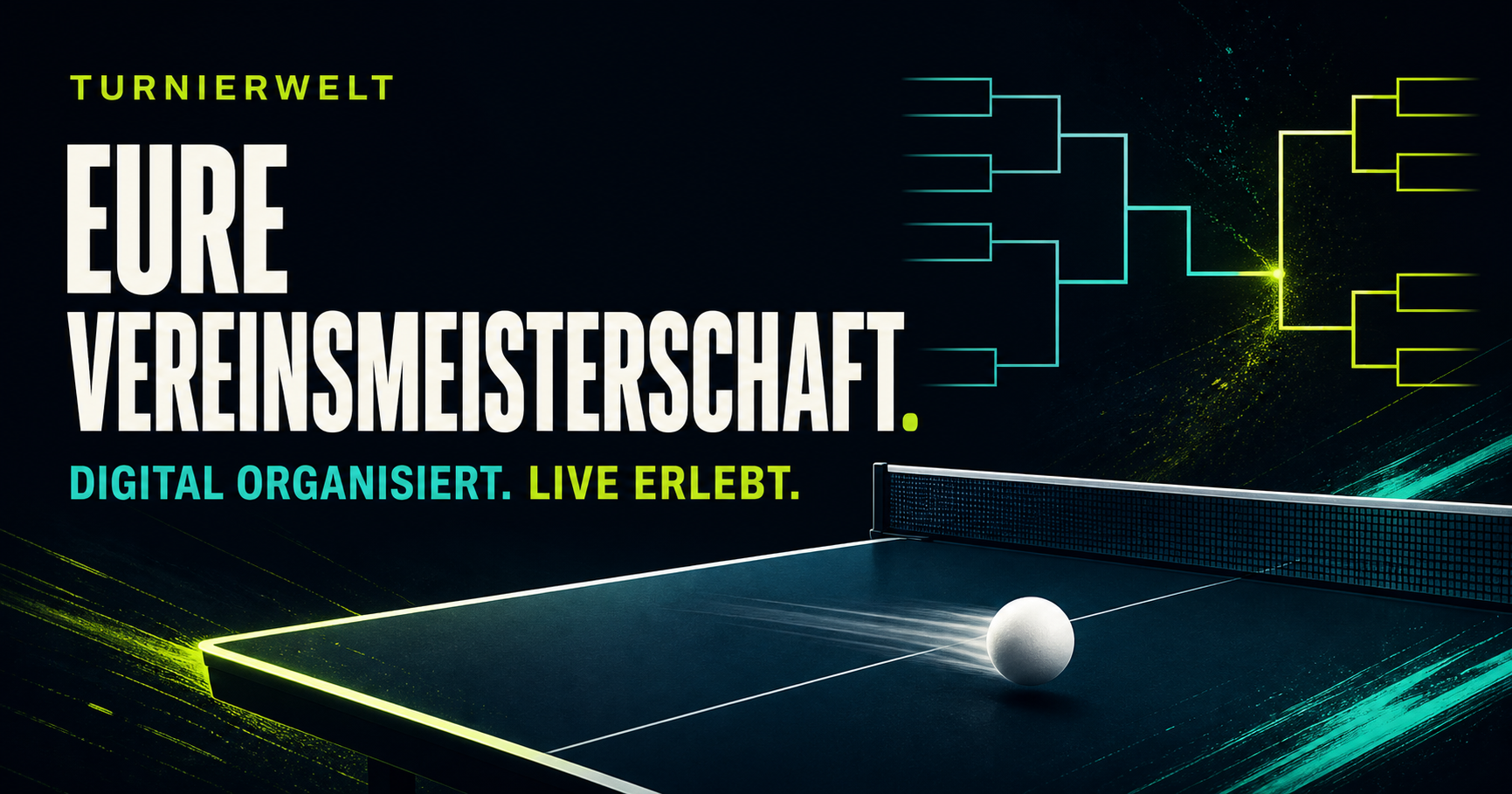Turnierwelt – eure Vereinsmeisterschaft digital organisiert und live erlebt